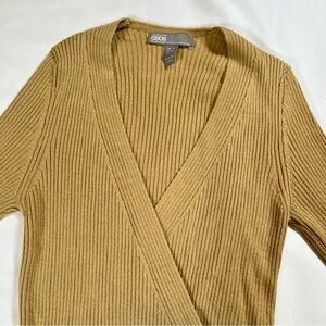 ASOS Women's V-Neck Ribbed Sweater Long Sleeve Top Size‎ 0